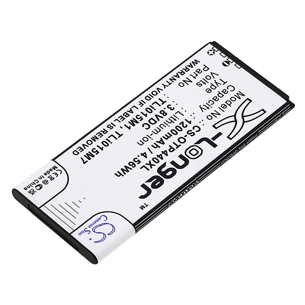 Sostituzione della batteria compatibile per Alcatel TLI015M1,TLI015M7,TLI015MA