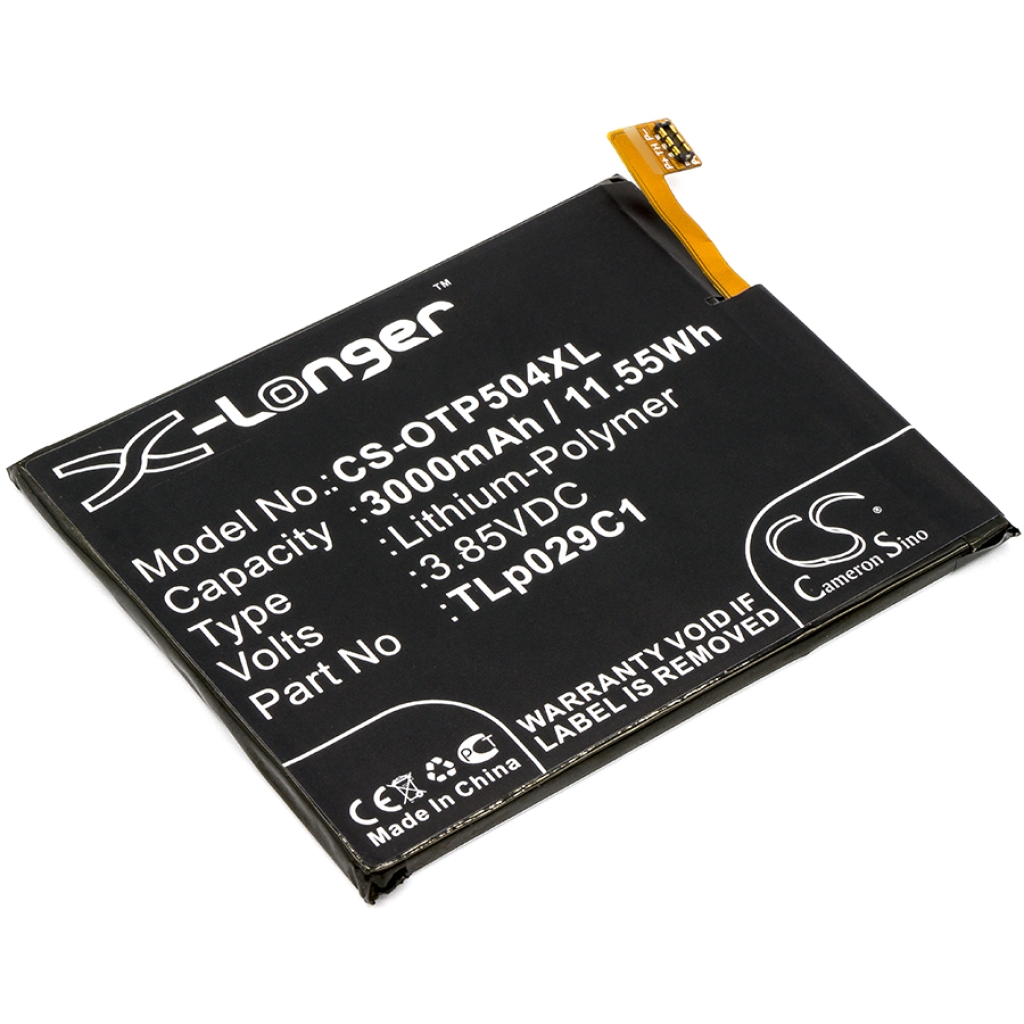Sostituzione della batteria compatibile per Alcatel TLP029C1