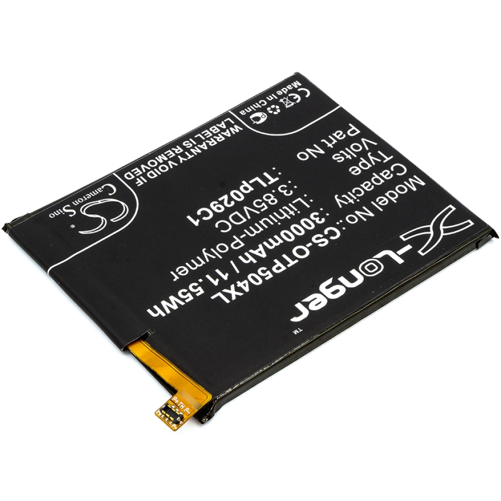 Sostituzione della batteria compatibile per Alcatel TLP029C1