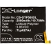 Sostituzione della batteria compatibile per Alcatel CAC2710009CJ,TLP027AJ