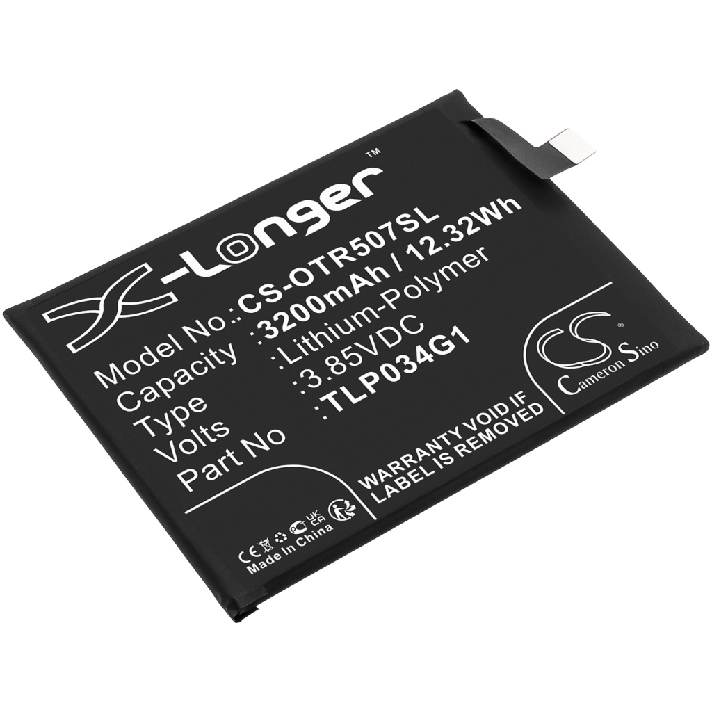 Sostituzione della batteria compatibile per Alcatel TLP034G1