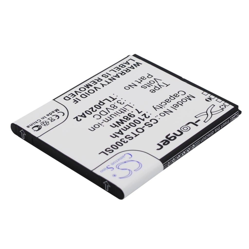 Sostituzione della batteria compatibile per Alcatel TLI020A1,TLP020A2