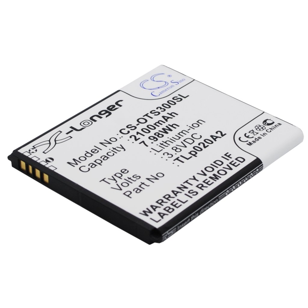 Batteria del telefono cellulare Alcatel OT-5065J (CS-OTS300SL)