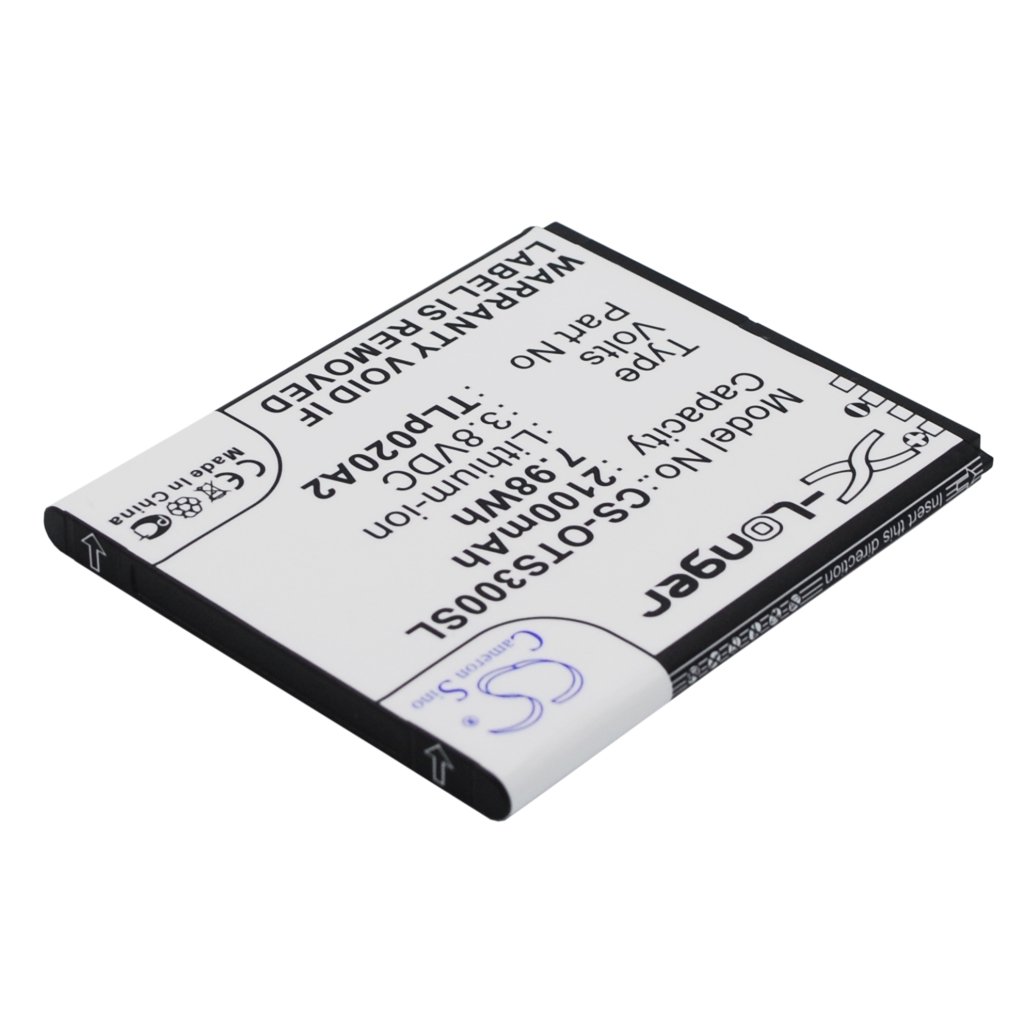 Batteria del telefono cellulare Alcatel OT-5065J (CS-OTS300SL)