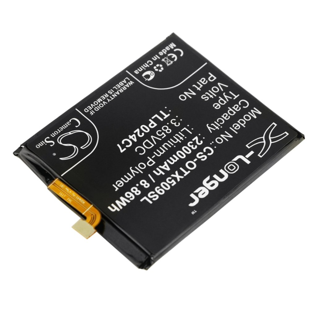 Batteria del telefono cellulare Alcatel 1X Dual SIM (CS-OTX509SL)