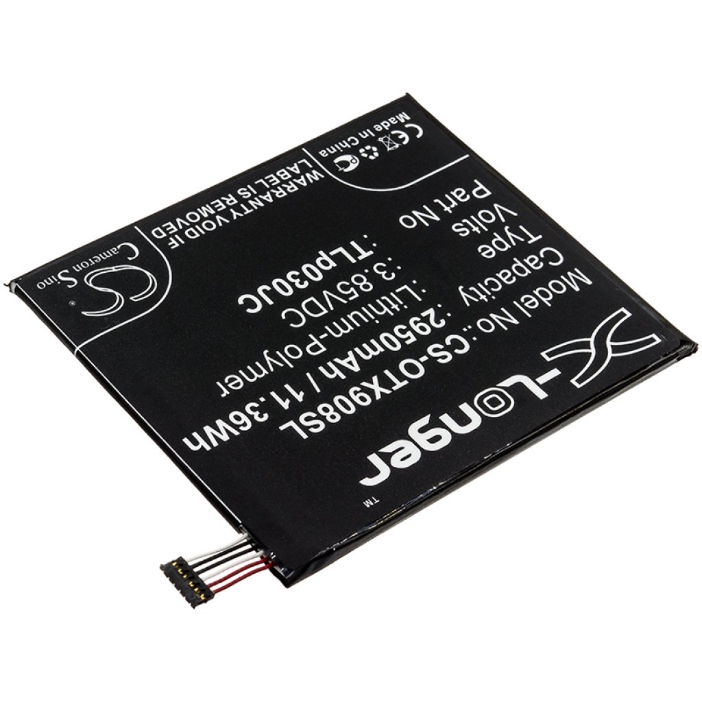 Batterie Sostituisce TLp030JC