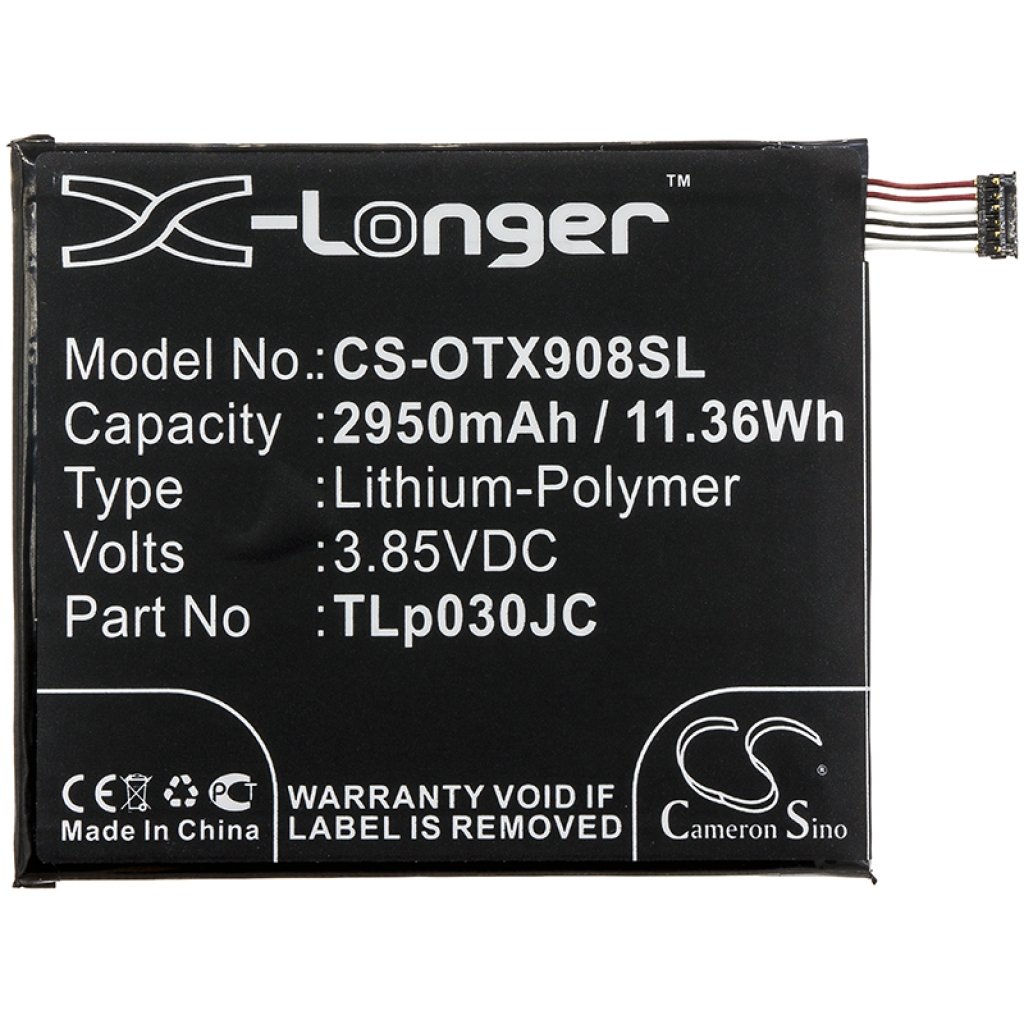 Batterie Sostituisce TLp030JC