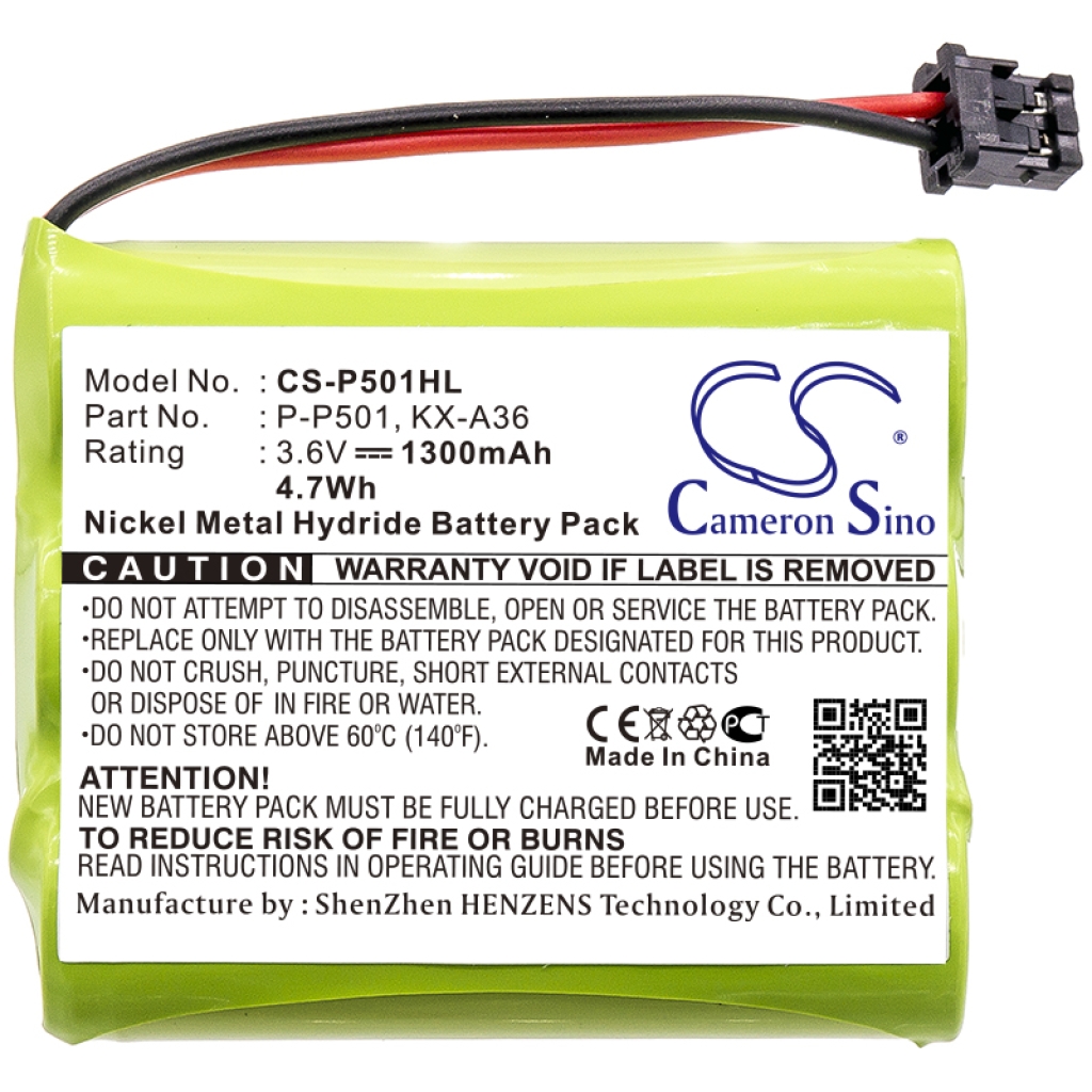 Batterie Sostituisce KX-A36