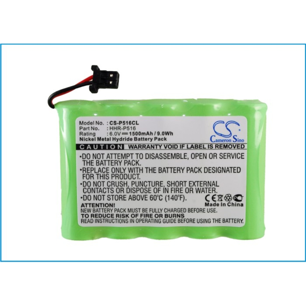 Panasonic Batteria Telefono Cordless CS-P516CL