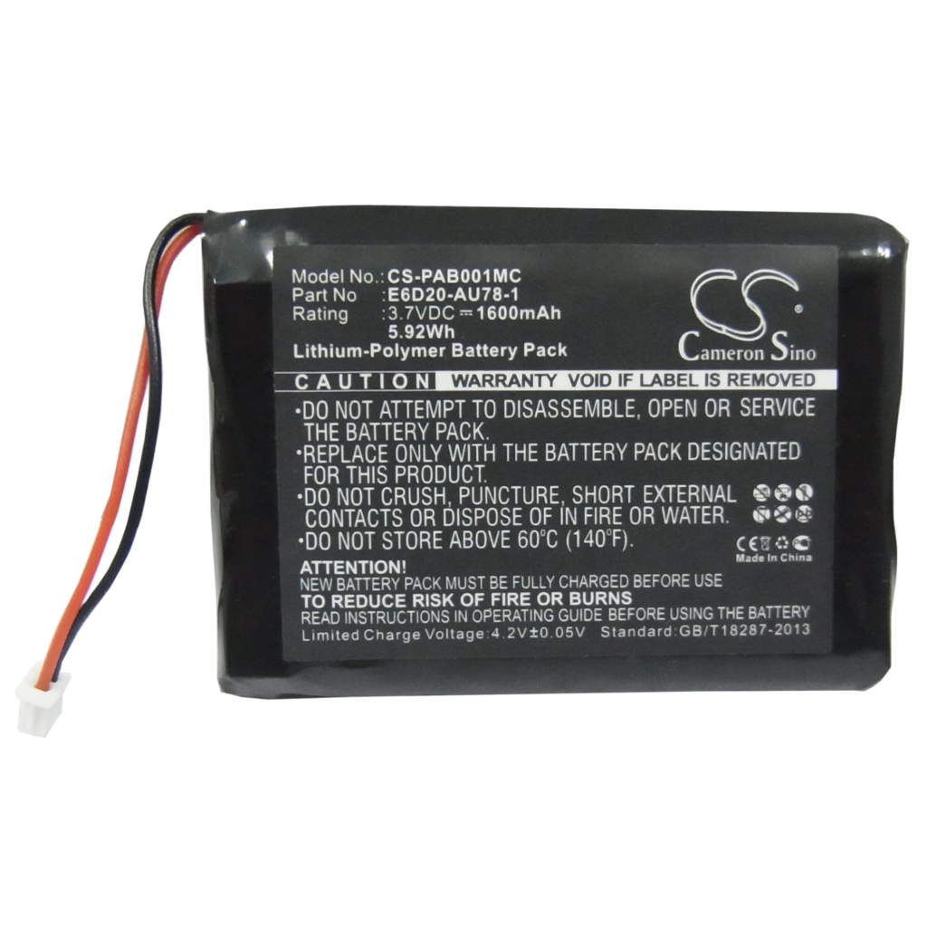 Sostituzione della batteria compatibile per Panasonic E6D20-AU78-1