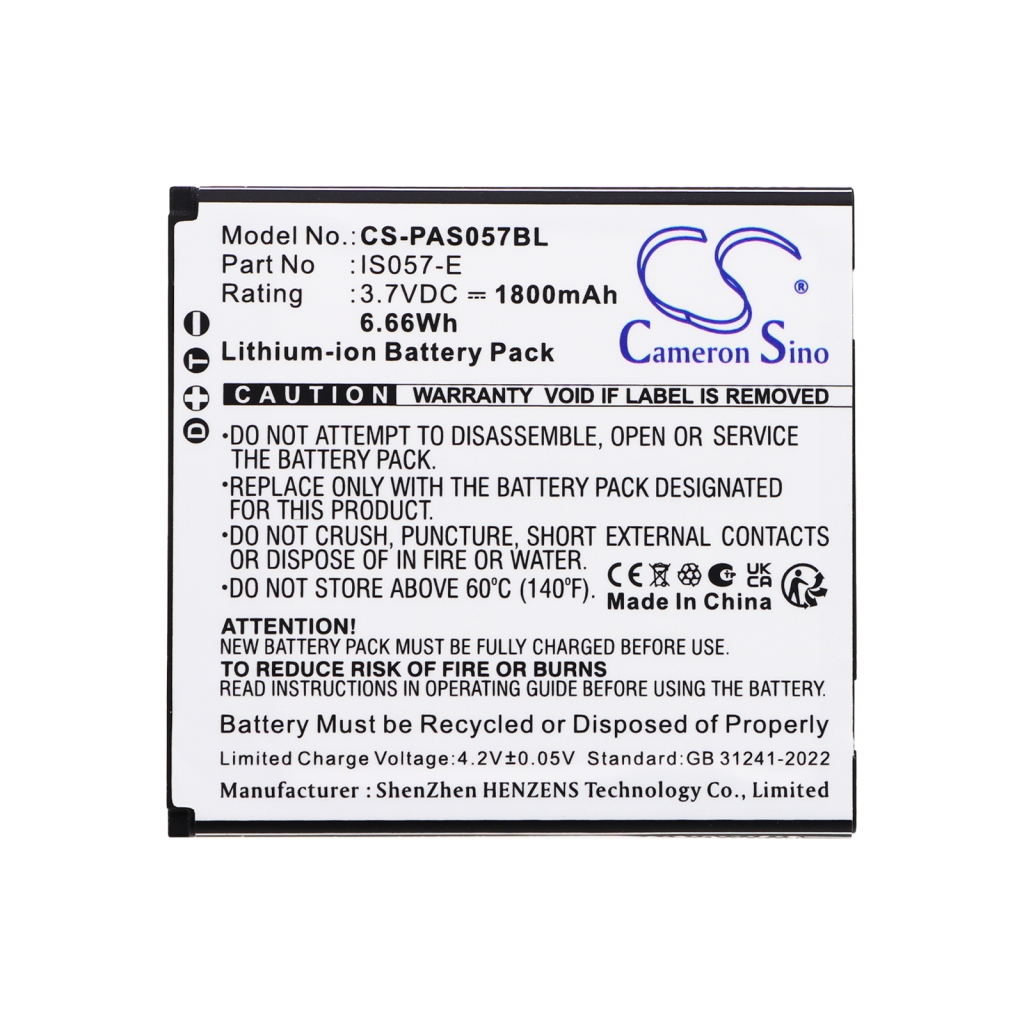 Batteria compatibile con Pax CS-PAS057BL