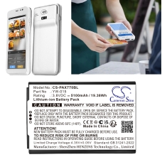 Sostituzione della batteria compatibile per Pax YW-009,YW-015