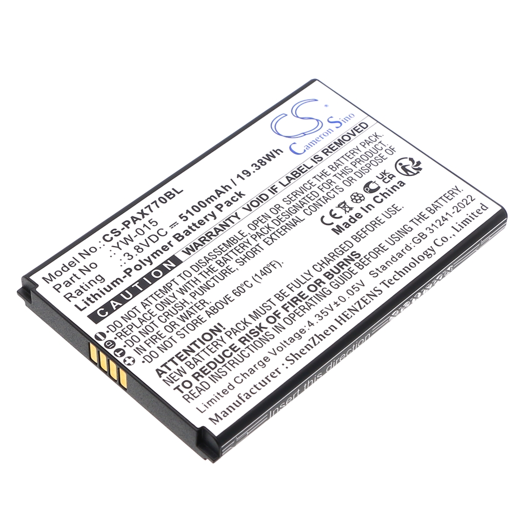 Batterie Sostituisce YW-009