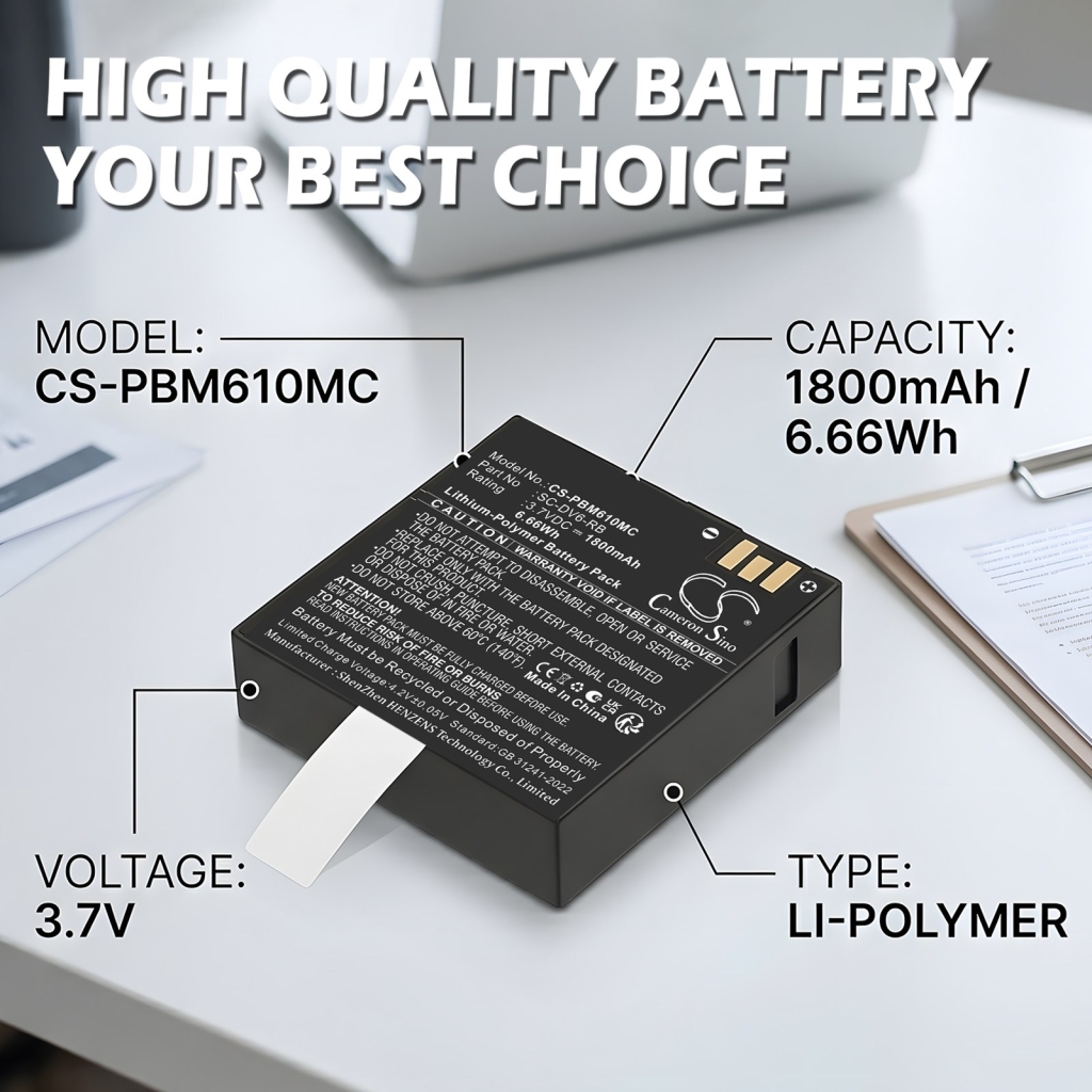 Batteria compatibile con Patroleyes CS-PBM610MC