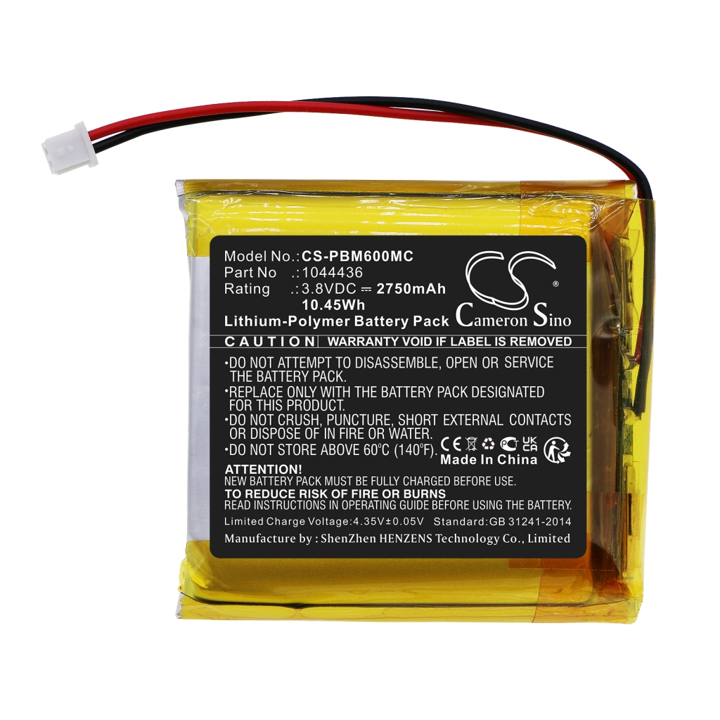 Batterie Body cam battery CS-PBM600MC