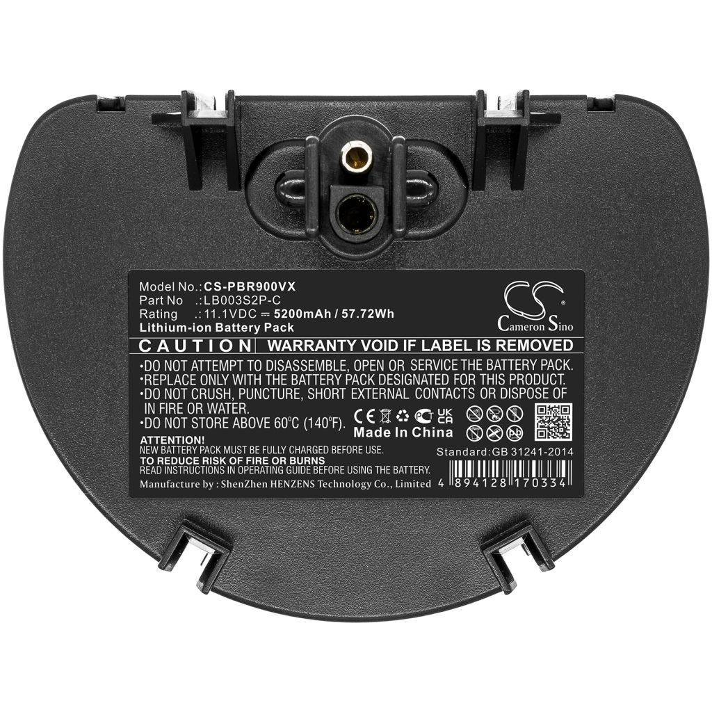 Batterie Batteria a vuoto CS-PBR900VX