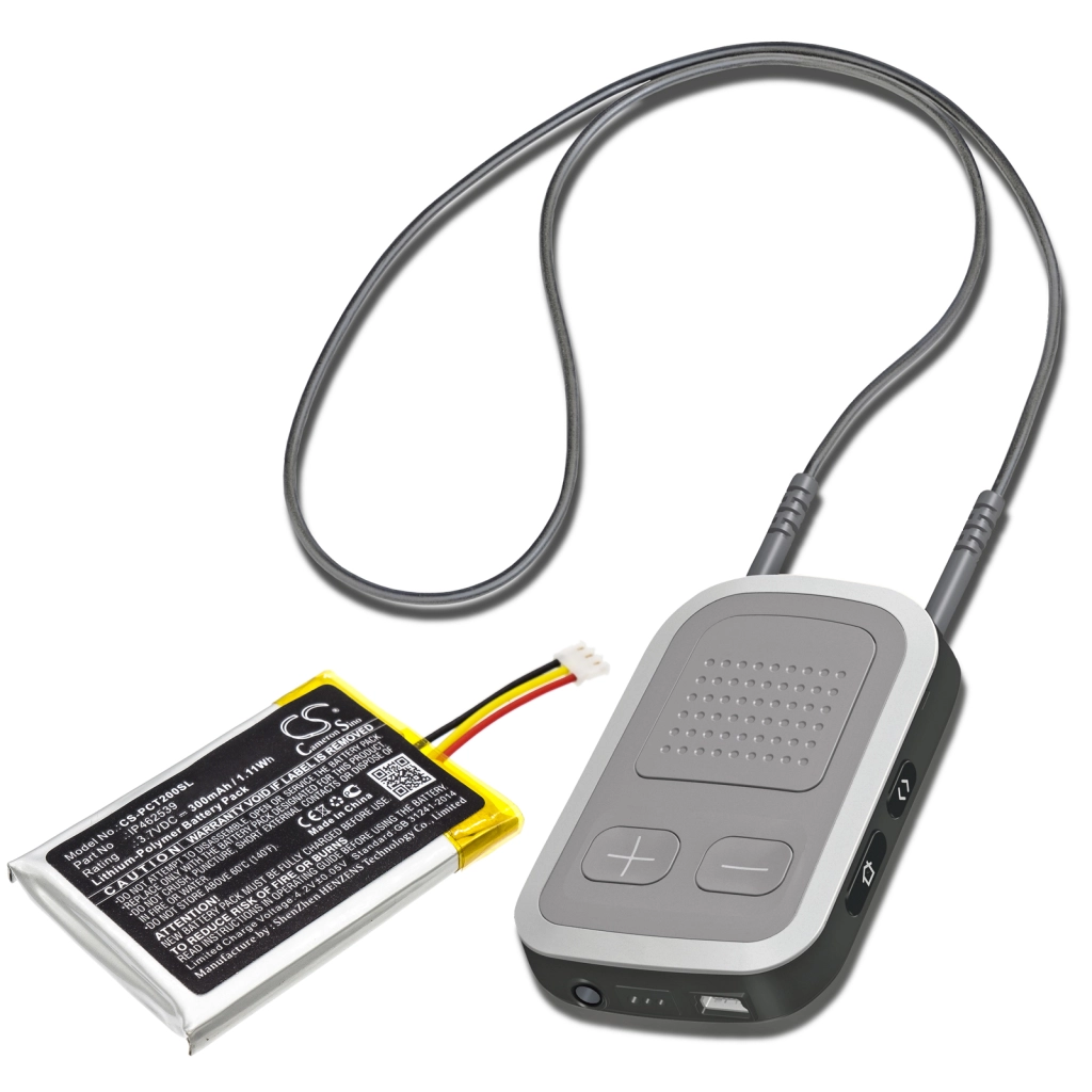 Batteria senza fili dell'auricolare Phonak ComPilot II (CS-PCT200SL)