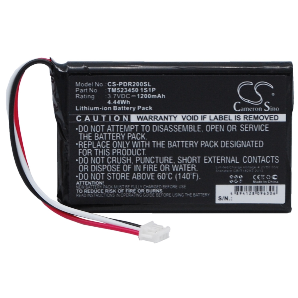 Batteria GPS, navigatore Pharos PDR200 (CS-PDR200SL)