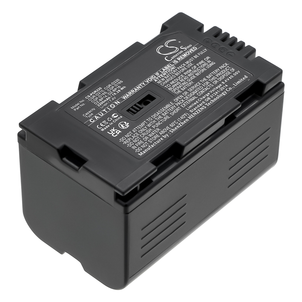 Batterie Sostituisce CGR-D210
