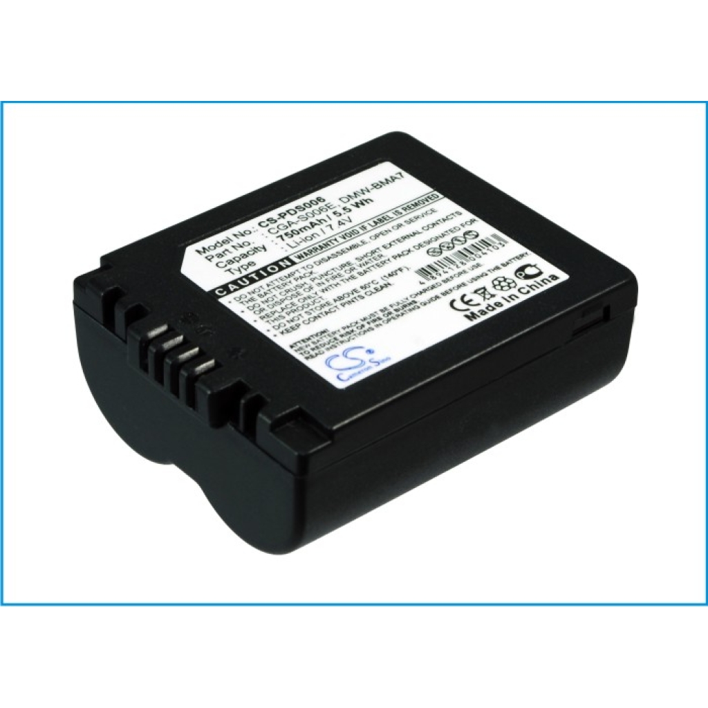 Camera Battery Panasonic Lumix DMC-FZ7EG-K