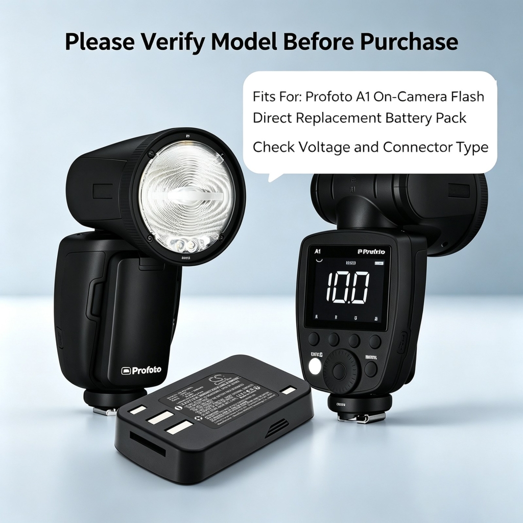 Batterie compatibile con Profoto A1 A1 CS-PFA100XL