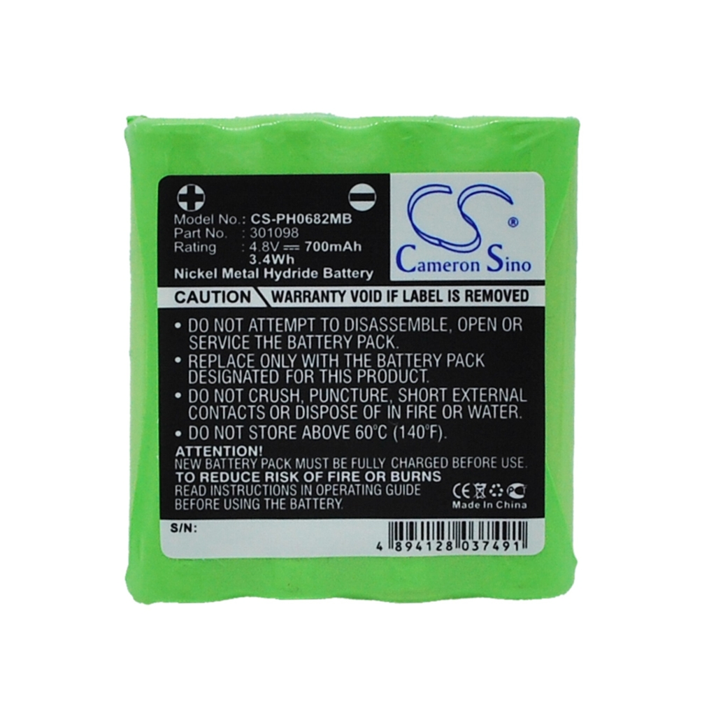 Sostituzione della batteria compatibile per Philips 301098