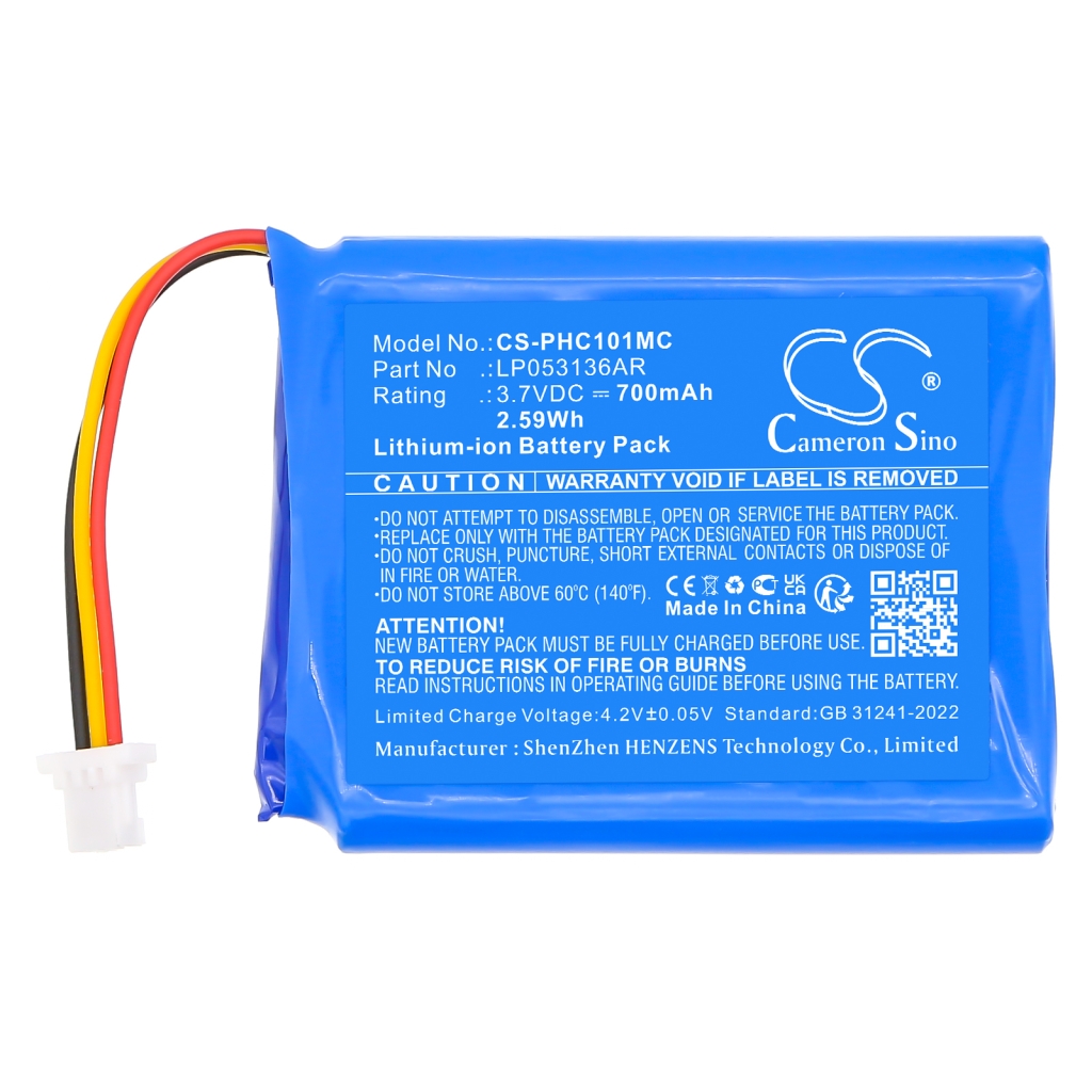 Batteria Sostituisce LP053136AR