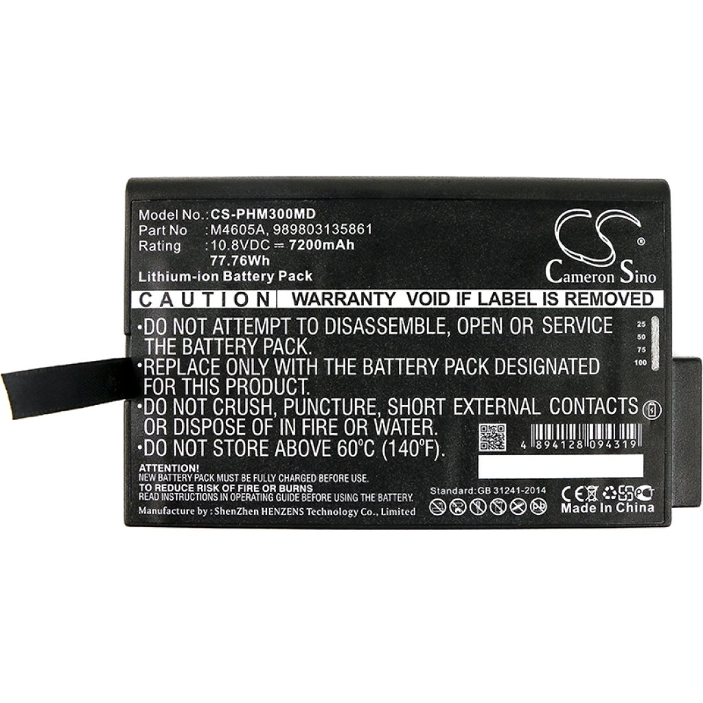 Batterie Sostituisce MB4605A