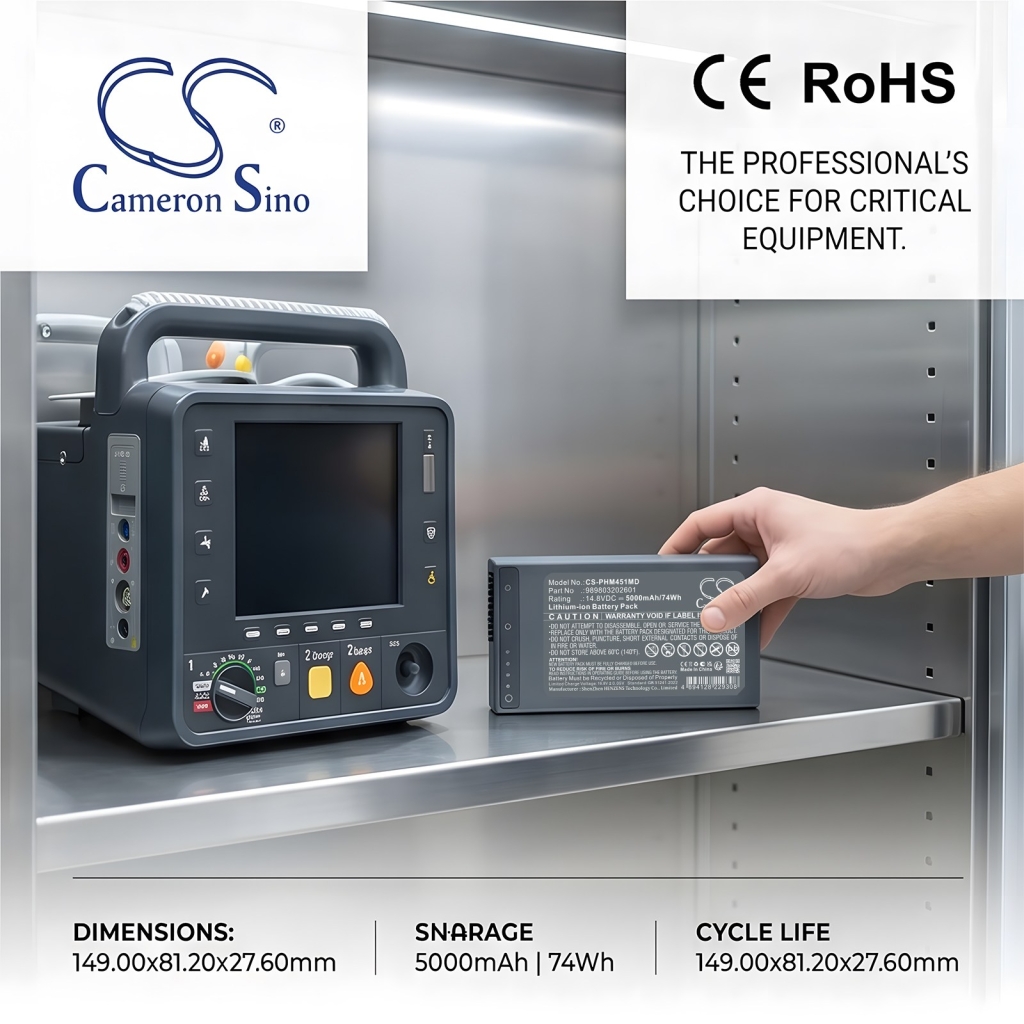 Batteria compatibile con Phillips CS-PHM451MD