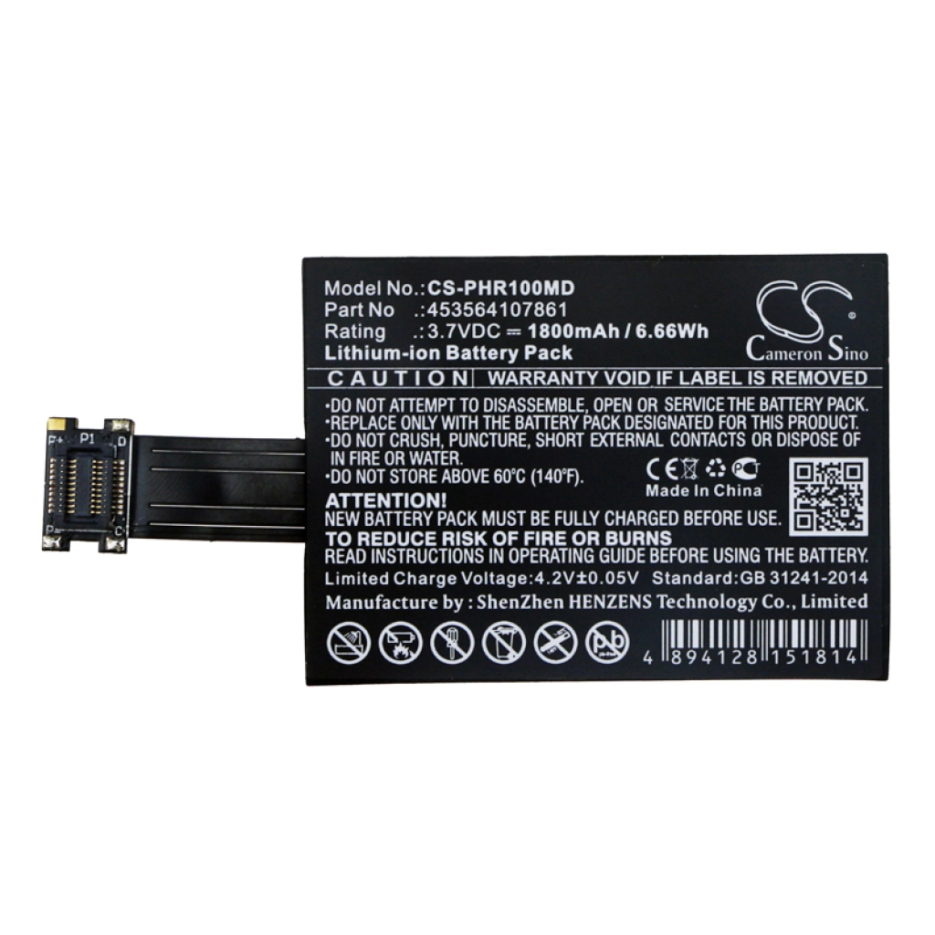 Batterie Batteria medica CS-PHR100MD