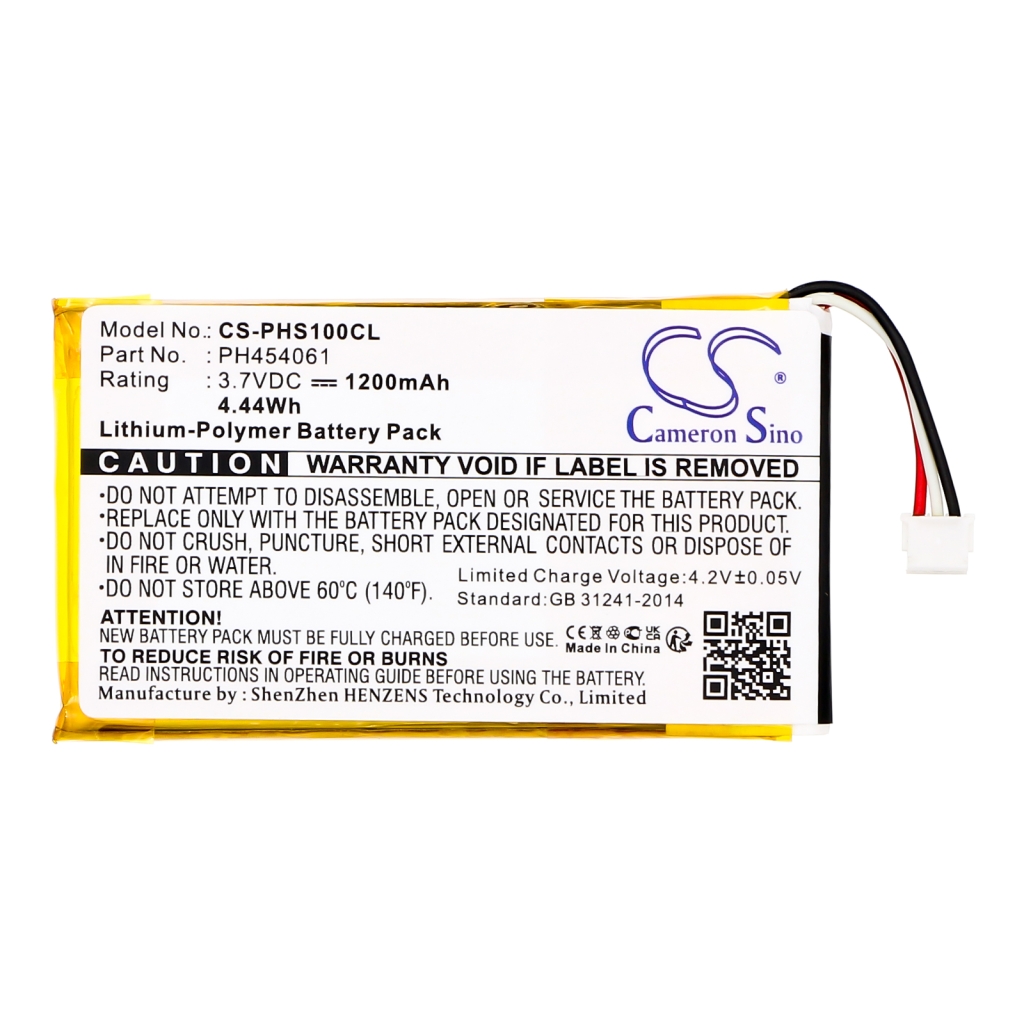 Sostituzione della batteria compatibile per Philips PH454061