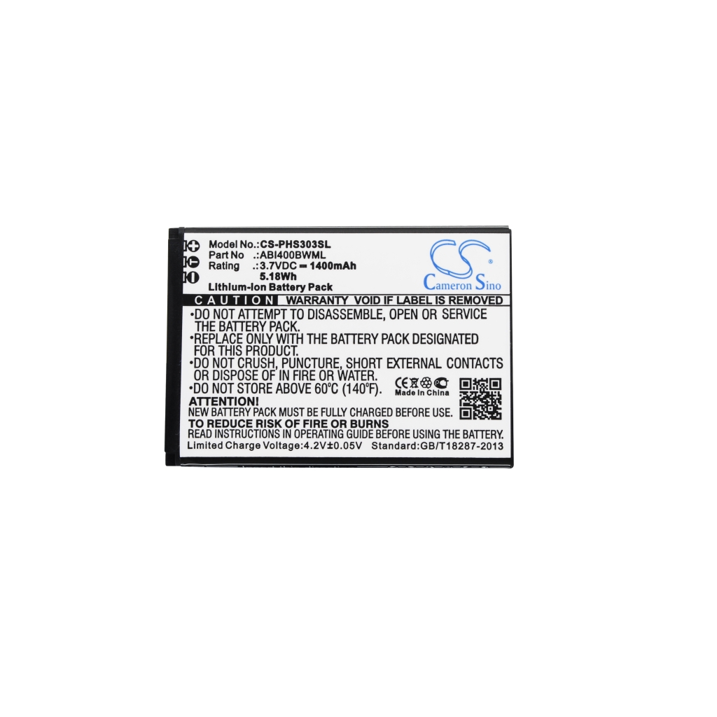 Batteria compatibile con Philips CS-PHS303SL