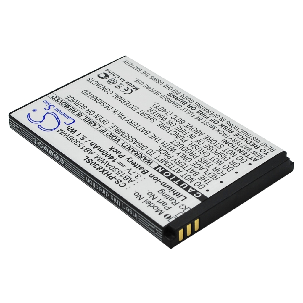 Sostituzione della batteria compatibile per Philips AB1530AWM,AB1530BWM