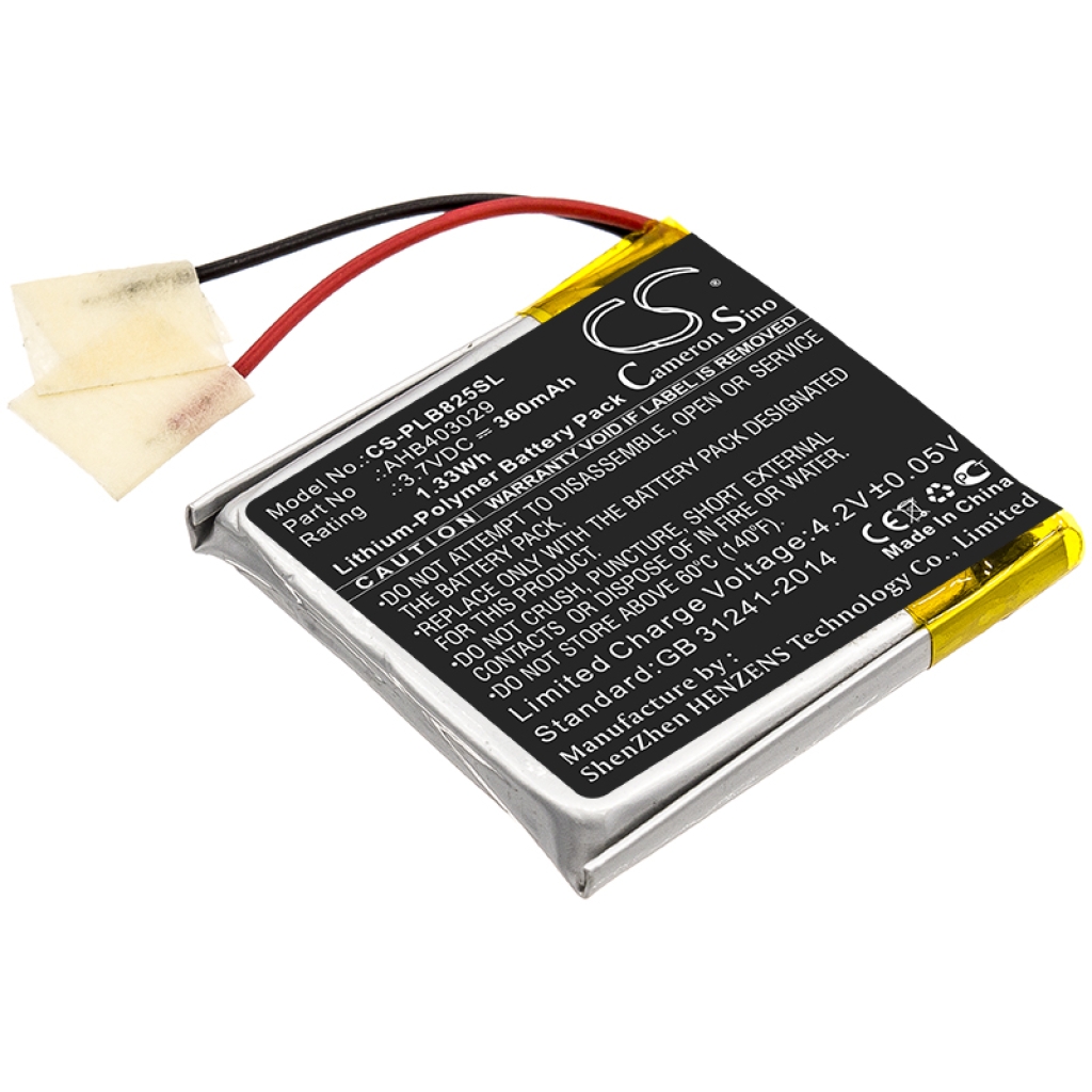 Batteria senza fili dell'auricolare Plantronics CS-PLB825SL