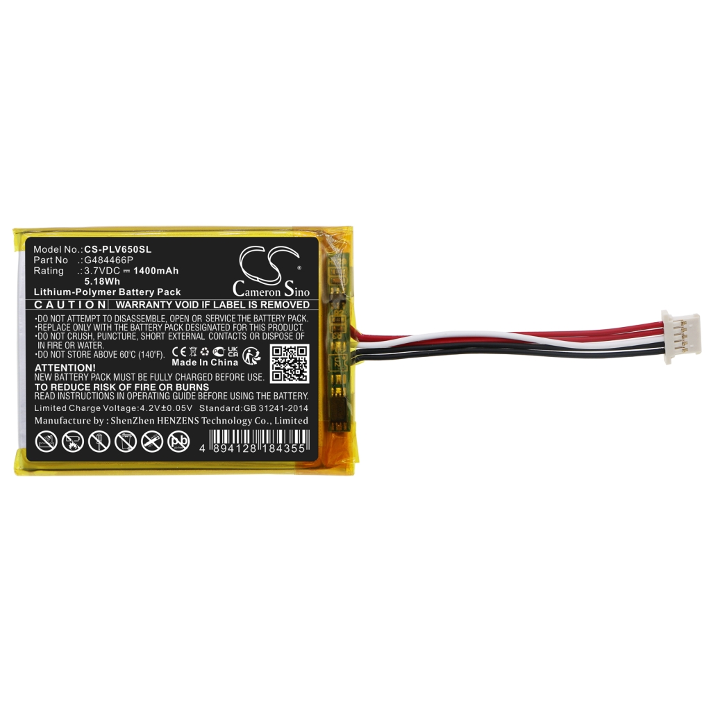 Batteria GPS, navigatore Polar CS-PLV650SL