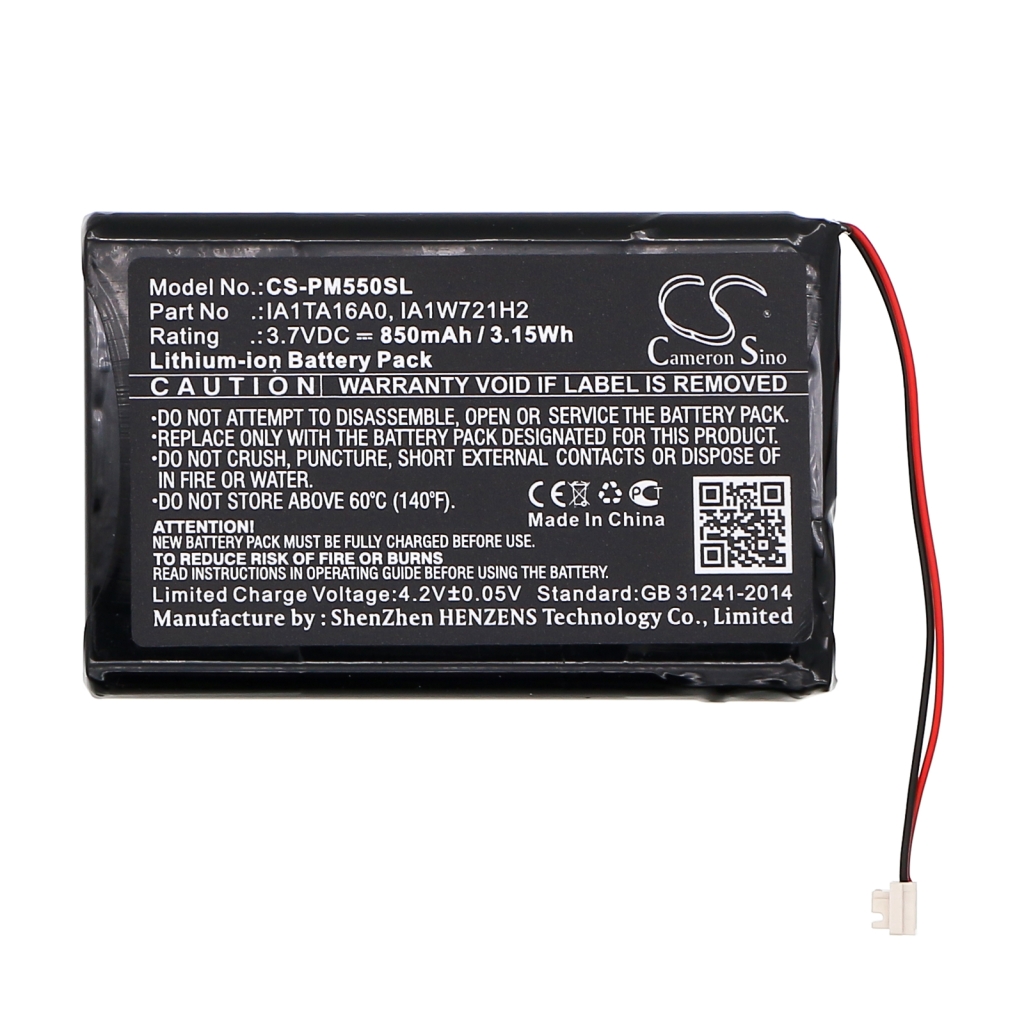 Batteria compressa Palm CS-PM550SL
