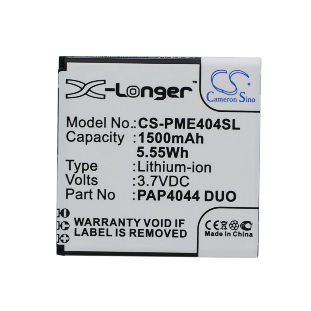Batterie Batteria del telefono cellulare CS-PME404SL