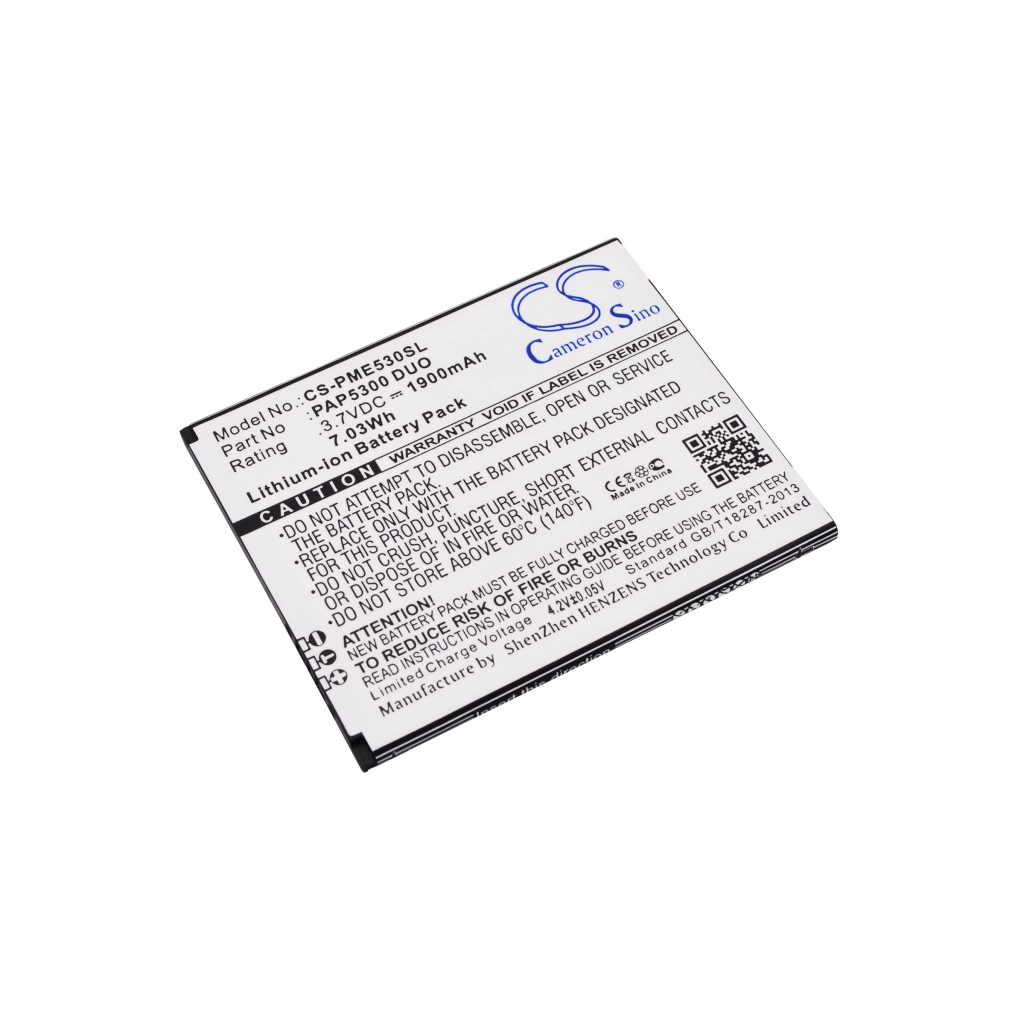 Batterie Batteria del telefono cellulare CS-PME530SL