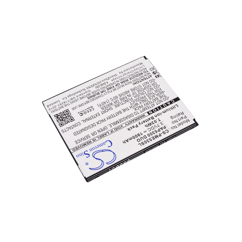 Batterie Batteria del telefono cellulare CS-PME530SL