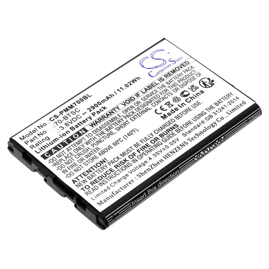 Sostituzione della batteria compatibile per Point mobile 70-BTSC