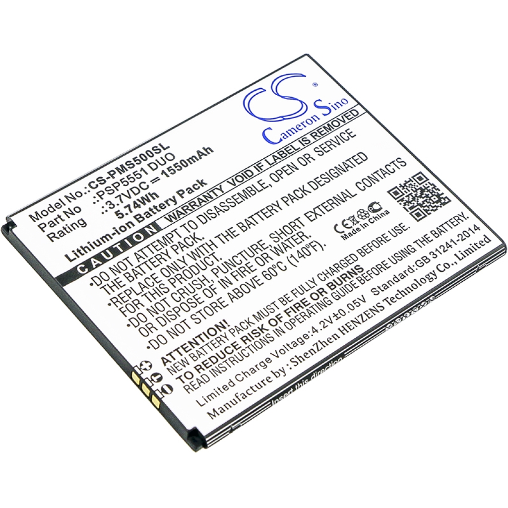 Batteria compatibile con Prestigio CS-PMS500SL