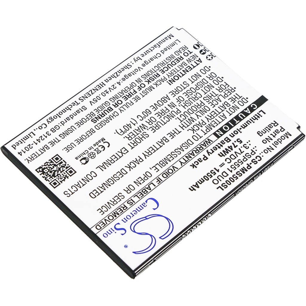 Batteria compatibile con Prestigio CS-PMS500SL