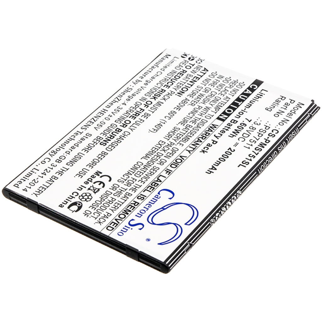 Batterie Sostituisce PSP7511