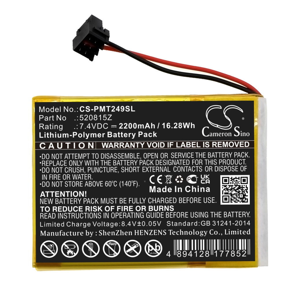 Batterie Batteria per Casa Intelligente CS-PMT249SL