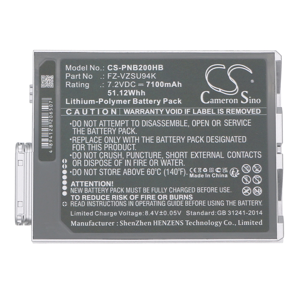 Batterie Sostituisce FZ-VZSU94K