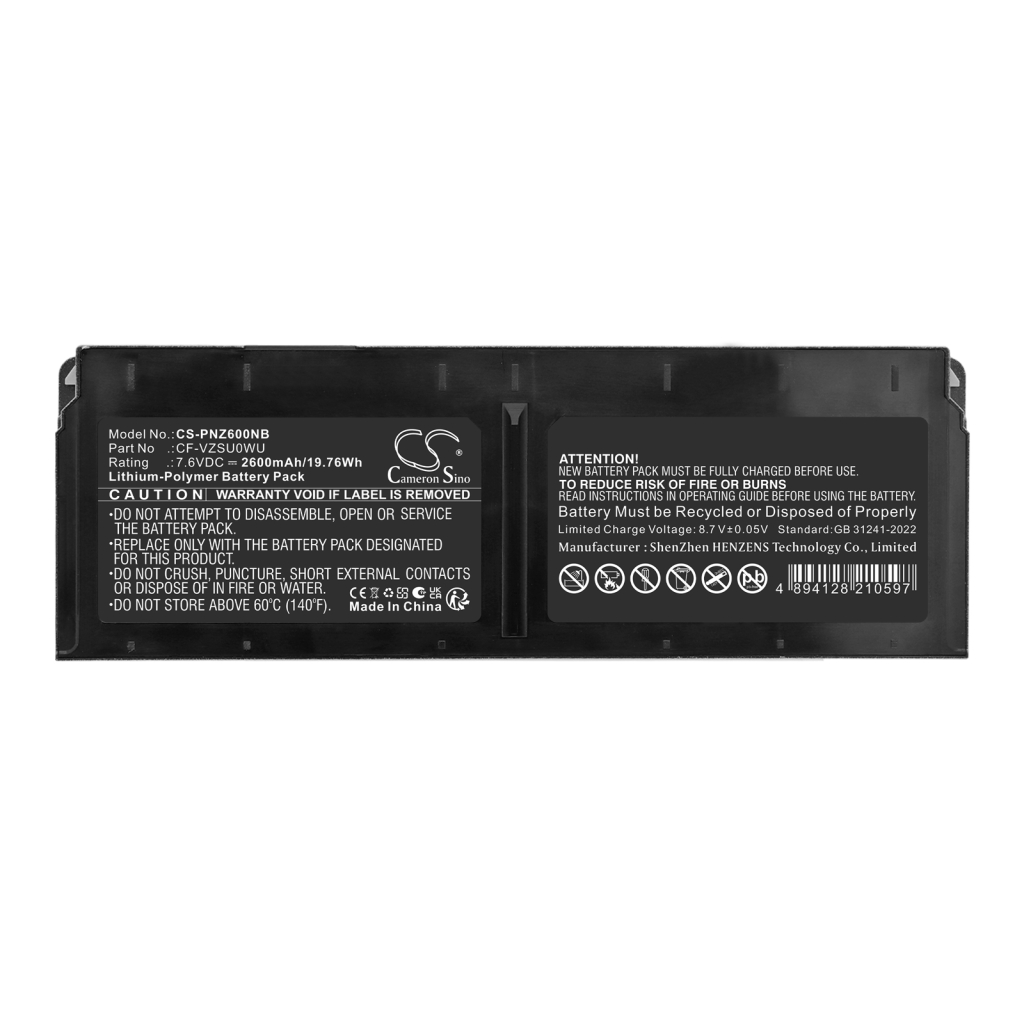 Batteria compatibile con Panasonic