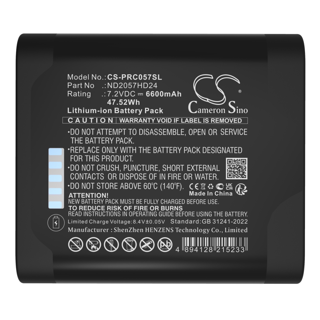 Batteria per elettroutensili Coolview CS-PRC057SL