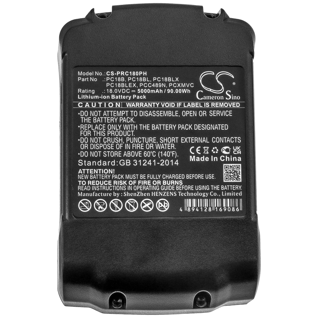 Battery industrial Porter cable PC1800L