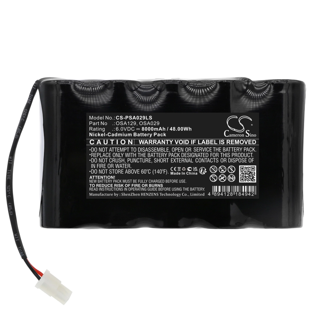 Batterie Batteria per telecamera di sicurezza domestica CS-PSA029LS