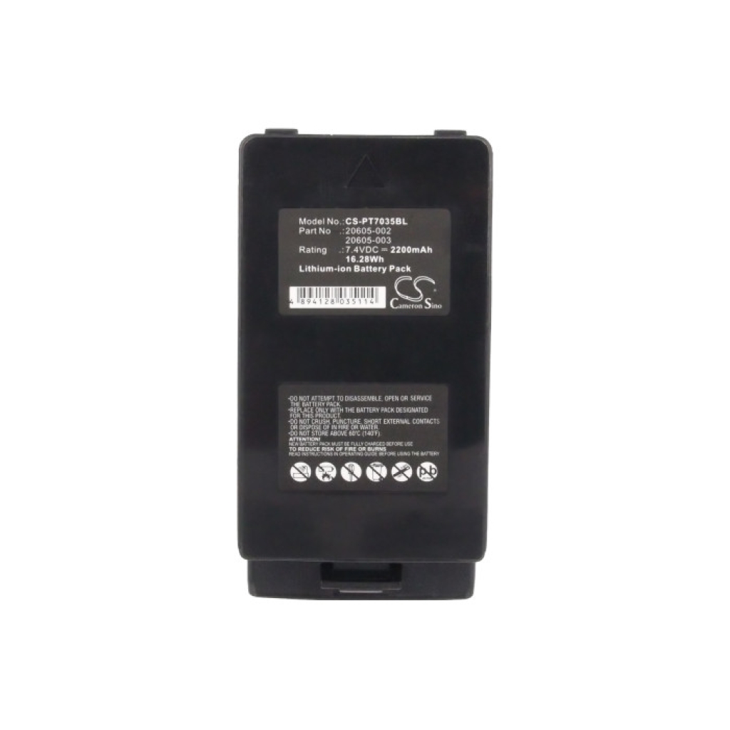BarCode, Scanner Battery TEKLOGIX CS-PT7035BL